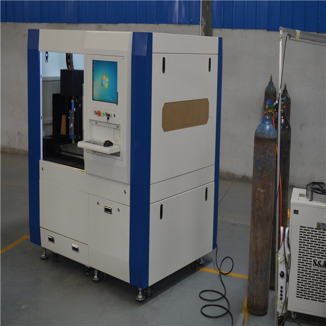 Hochwertige kleine CNC-Faser-Laser-Schneidemaschine für Metall